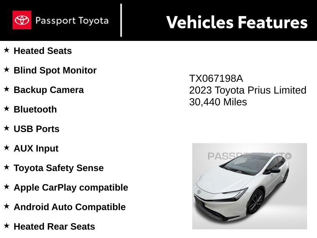 2023 Toyota Prius Limited