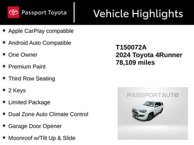 2024 Toyota 4Runner Limited