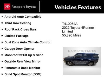 2022 Toyota 4Runner Limited