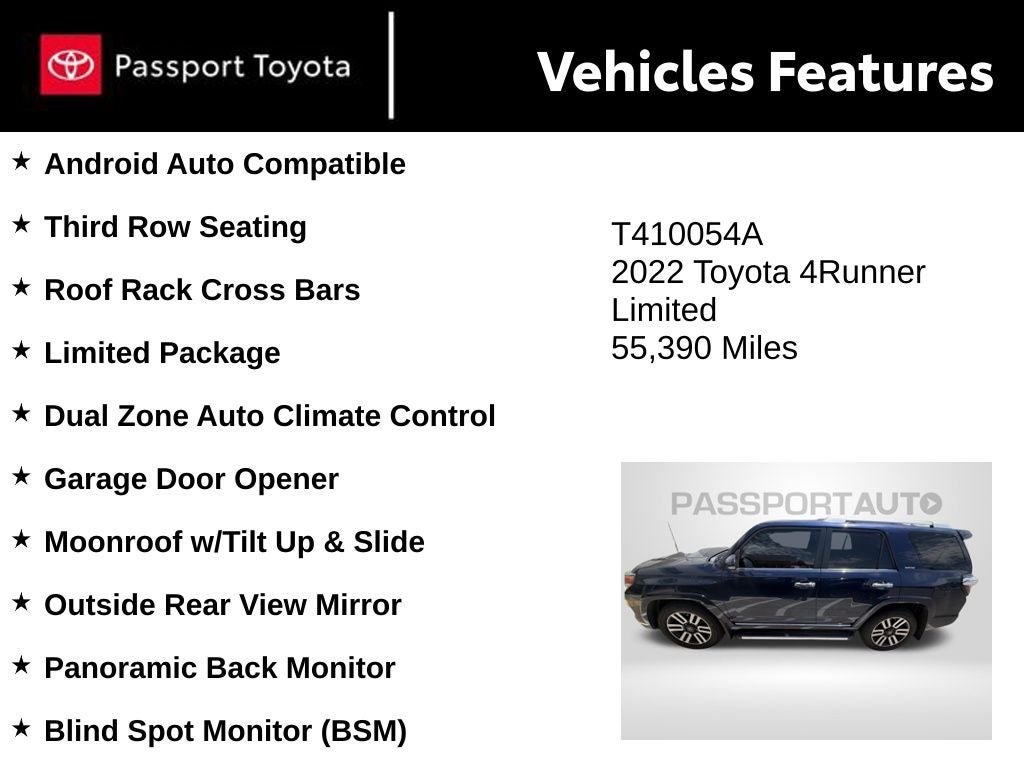 2022 Toyota 4Runner Limited