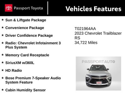 2023 Chevrolet TrailBlazer RS