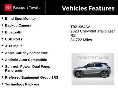 2023 Chevrolet TrailBlazer RS