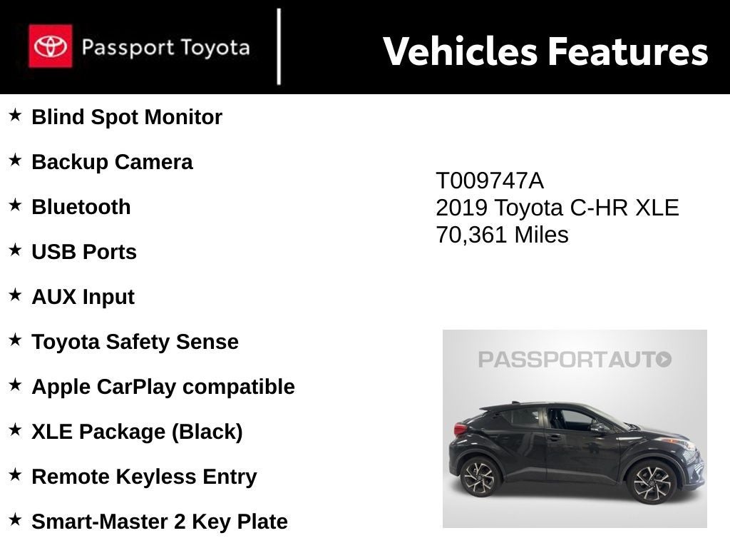 2019 Toyota C-HR XLE