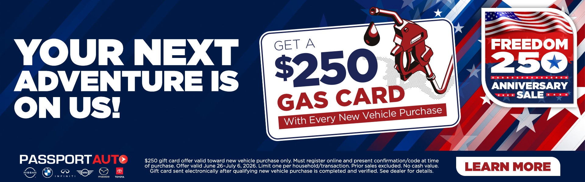 get a $250 gas card